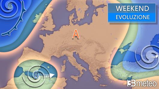 Meteo weekend 7-8 marzo