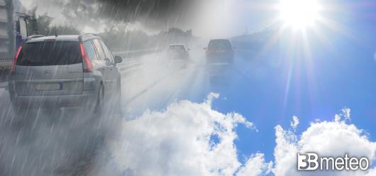 Meteo Weekend con ultimi temporali