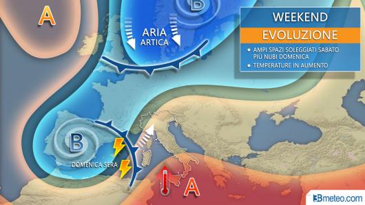 Meteo Weekend Europa ed Italia