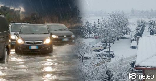 Meteo weekend, freddo e neve in arrivo entro domenica