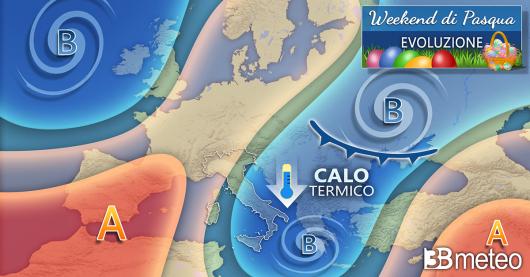 Meteo weekend Pasqua e Pasquetta