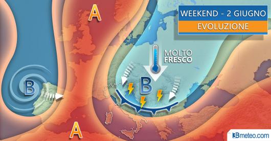Meteo weekend ponte 2 giugno