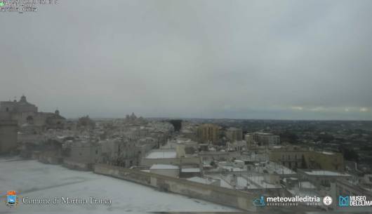 Neve a Martina Franca