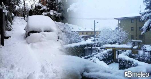 Neve copiosa sulle Alpi