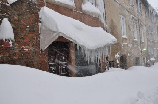 Neve record ad Urbino
