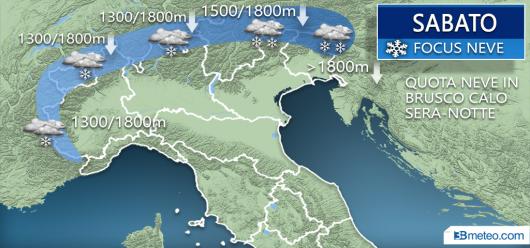 Neve sabato
