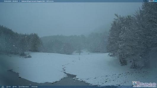 Neve sull'Appennino campano