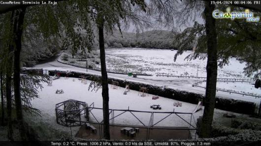 Neve sull'Appennino campano