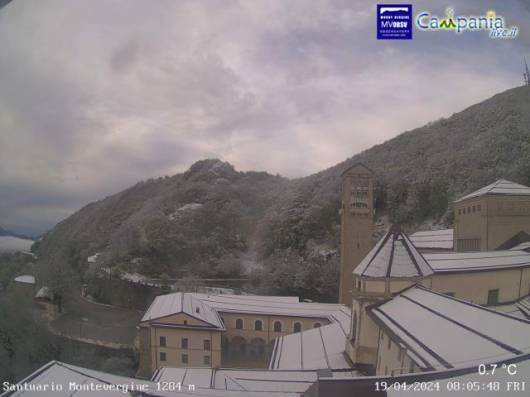 Neve sull'Appennino campano