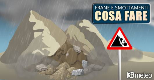 Norme comportamentali in caso di frane e smottamenti 
