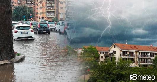 Nubifragio su Genova con danni e allagamenti