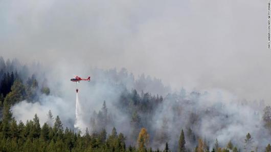 Numerosi incendi in Svezia
