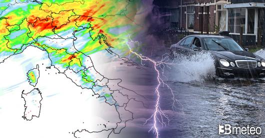 Nuova intensa perturbazione a metà settimana