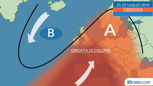 nuova ondata di calore