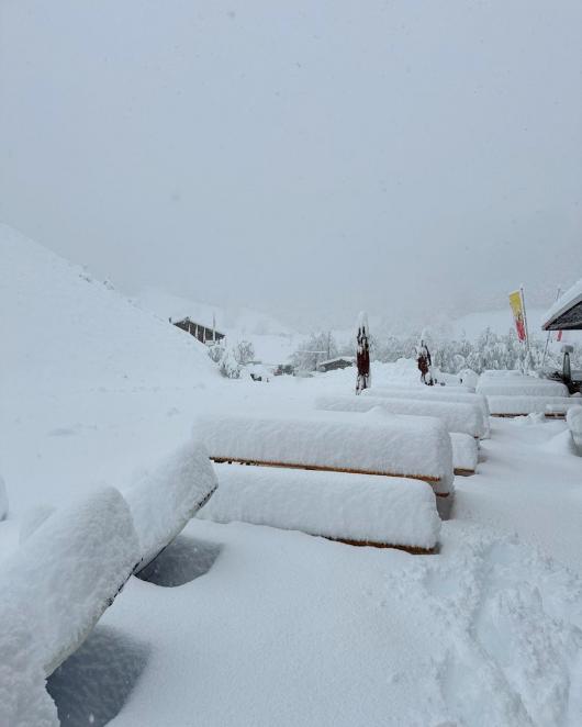 Oltre mezzo metro di neve fresca in Valtorta
