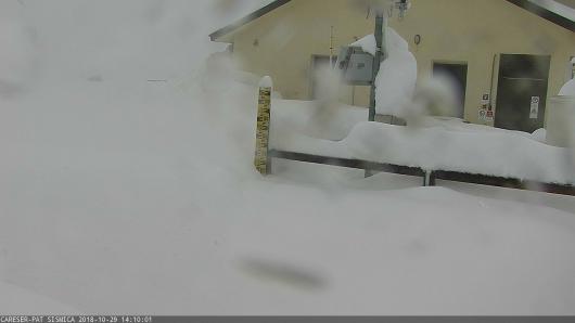 Oltre un metro di neve in Val di Sole (2600m)
