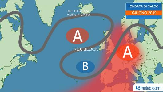 ondata di caldo in Europa