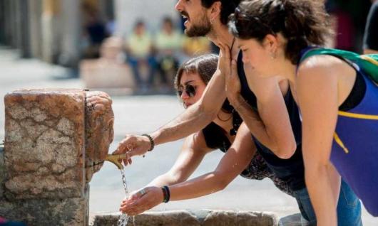 Ondata di caldo intenso su mezza Europa