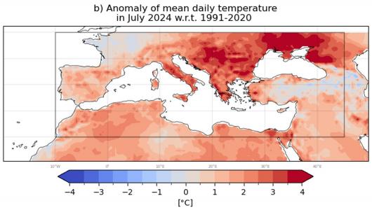 Ondata di calore luglio 2024