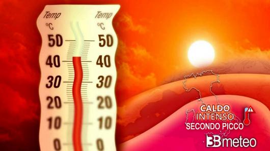 ondata di calore, secondo picco