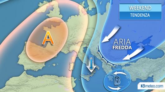 Ondata di gelo in arrivo sull'Europa orientale