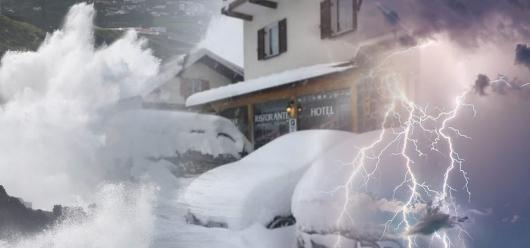 Ondata di maltempo sull'Italia con piogge, temporali e neve in Appennino