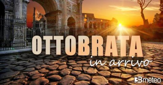 Ottobrata in arrivo sull'Italia, tanto sole e clima mite