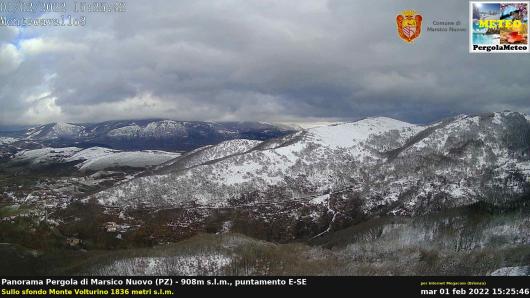 Pergola di Marsico Nuovo (PZ). Fonte Rete Meteo Amatori