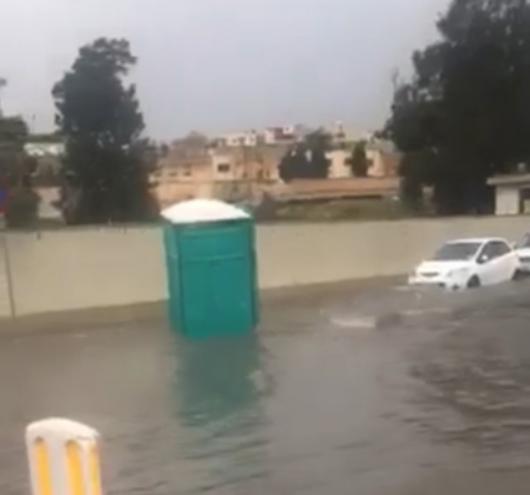 Pesanti allagamenti a Malta