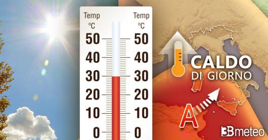 Più sole e temperature in aumento