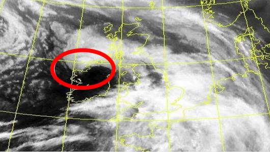 possibile sting jet alla base dei venti tempestosi