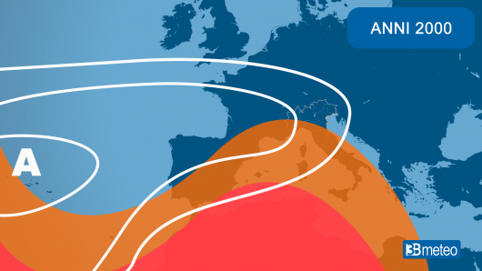 prevale il promontorio sub tropicale negli ultimi decenni