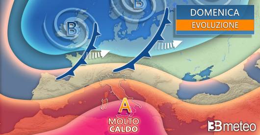 previsioni meteo domenica