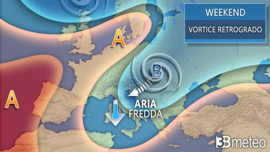 Previsioni meteo weekend