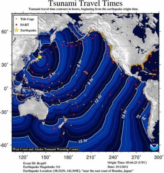Propagazione tsunami