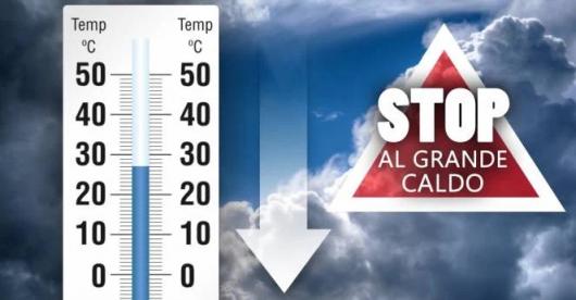 Prossima settimana meno calda