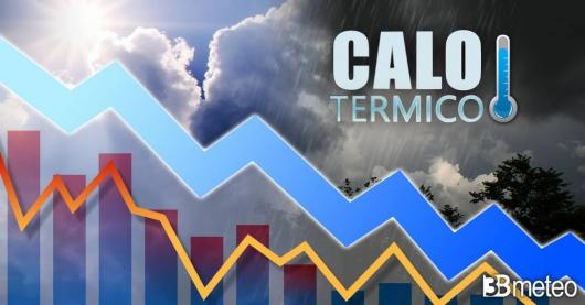 Prossimi giorni con temperature in diminuzione