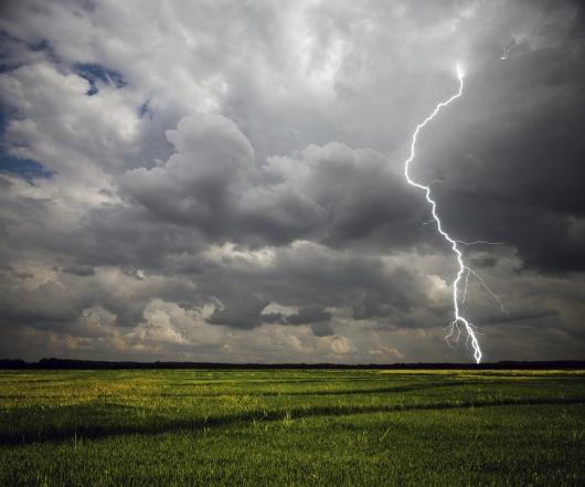 Rischio forti temporali domenica al Nord