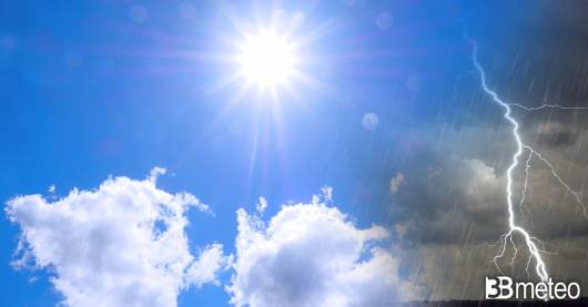 Sabato soleggiato e caldo, ma con locali disturbi