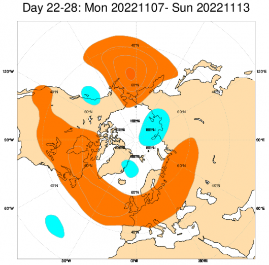 Scenario ECMWF 22 -28 ottobre