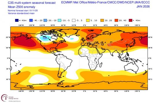 scenario gennaio secondo C3S