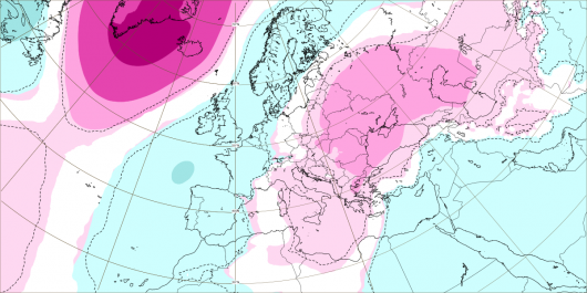 scenario secondo Ecmwf
