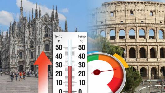 Settimana calda da Nord a Sud