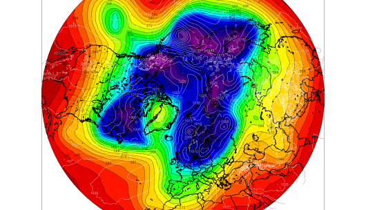 situazione attesa a 500 hpa il 5 gennaio