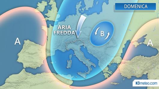 Situazione attesa per domenica
