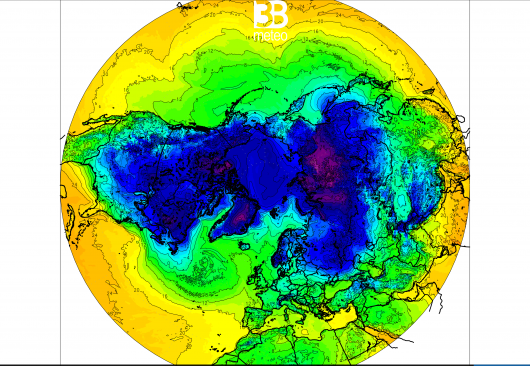 situazione attuale: temperature a 2 metri