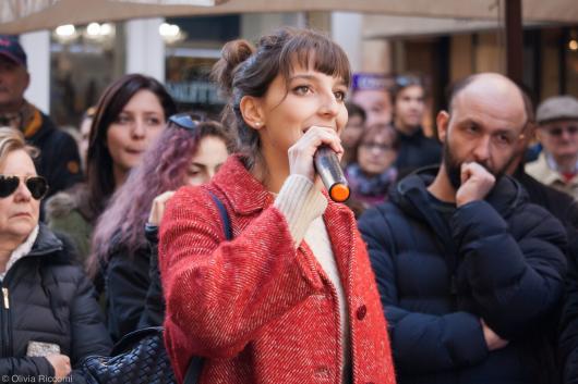 Sofia Pasotto, divulgatrice e studentessa di un master sui cambiamenti climatici