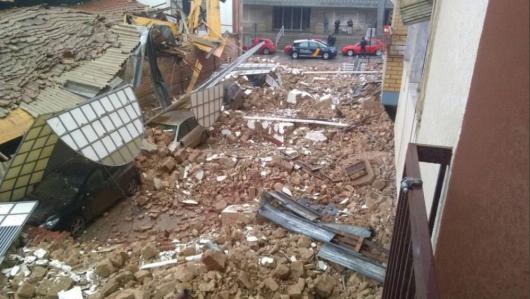 Spagna, Andalusia possibile Tornado devasta il Mercato ortofrutticolo di Linares
