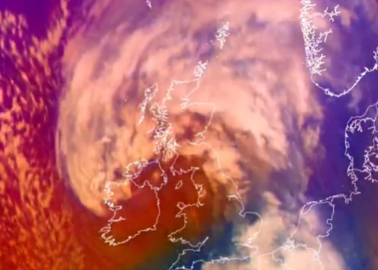 Storm Darragh in transito sul Regno Unito