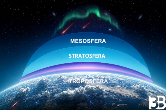 strati dell'atmosfera